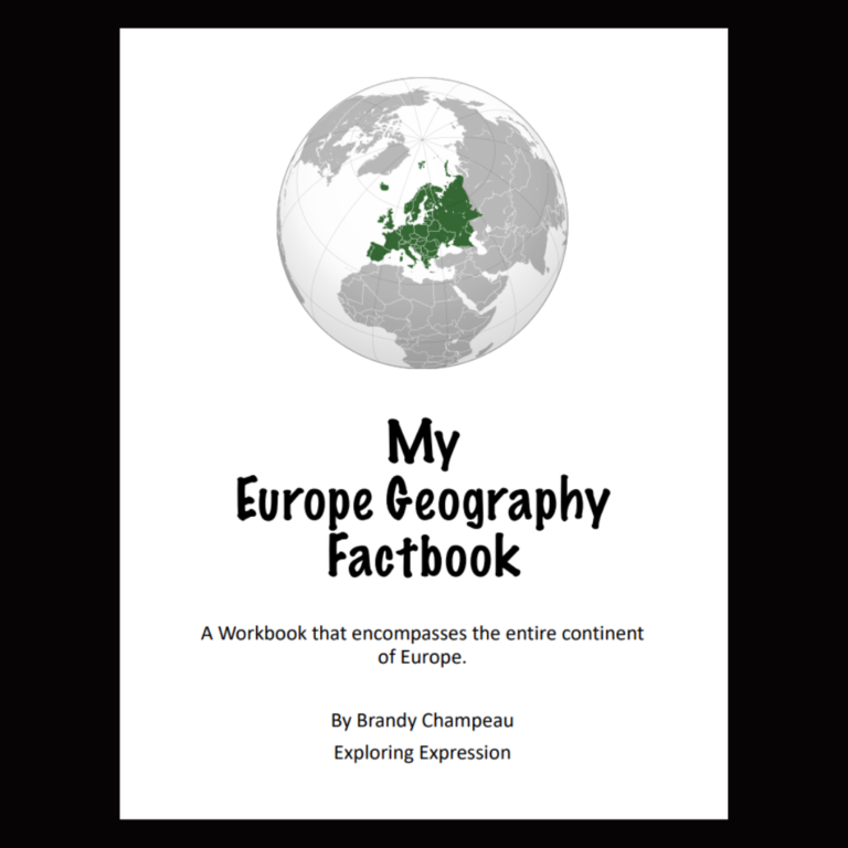 My Europe Geography Factbook (Downloadable) Exploring Expression